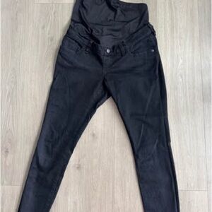 Abercrombie and Fitch Black Maternity Skinny Jeans